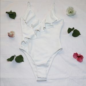 Ruffled Bodysuit